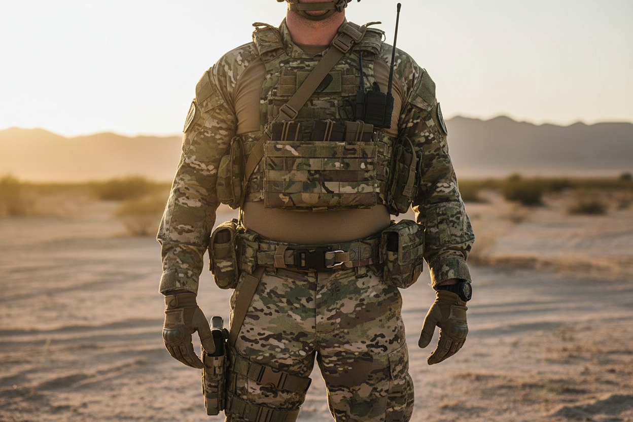 Ceinture Tactique Ferro-Style MOLLE