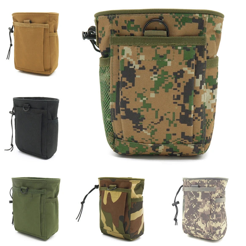 Dump Pouch Camouflage MOLLE 600D