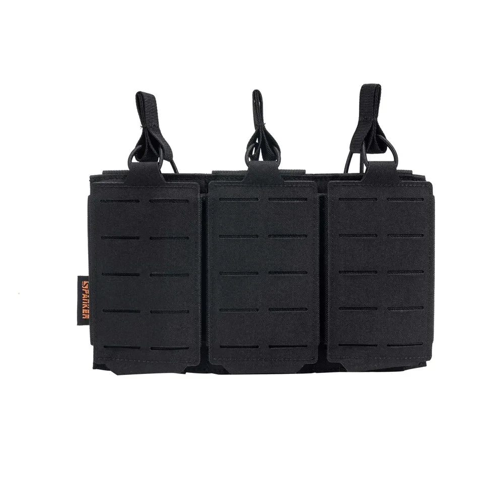 Porte-Chargeurs Triple MOLLE — M4 / M16 / AR15 / G36