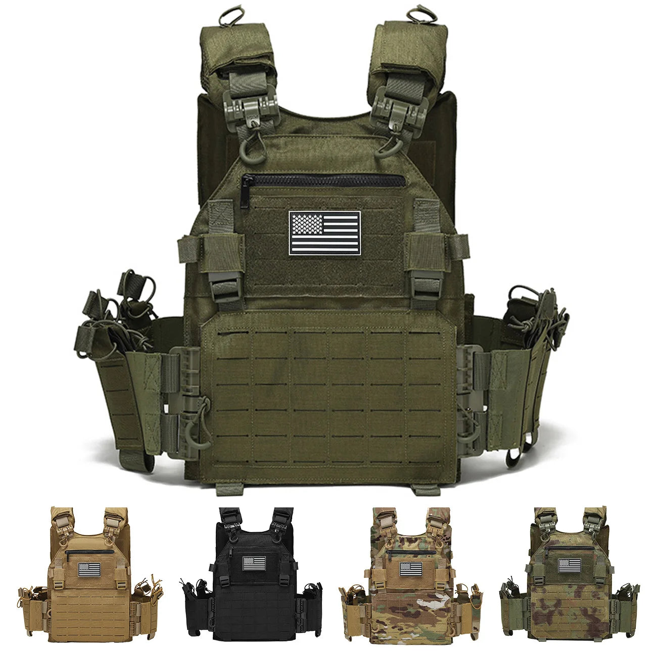 Gilet Tactique Quick-Release MOLLE