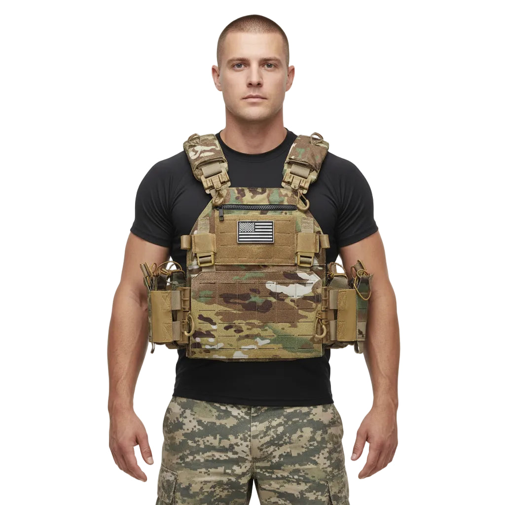 Gilet Tactique Quick-Release MOLLE