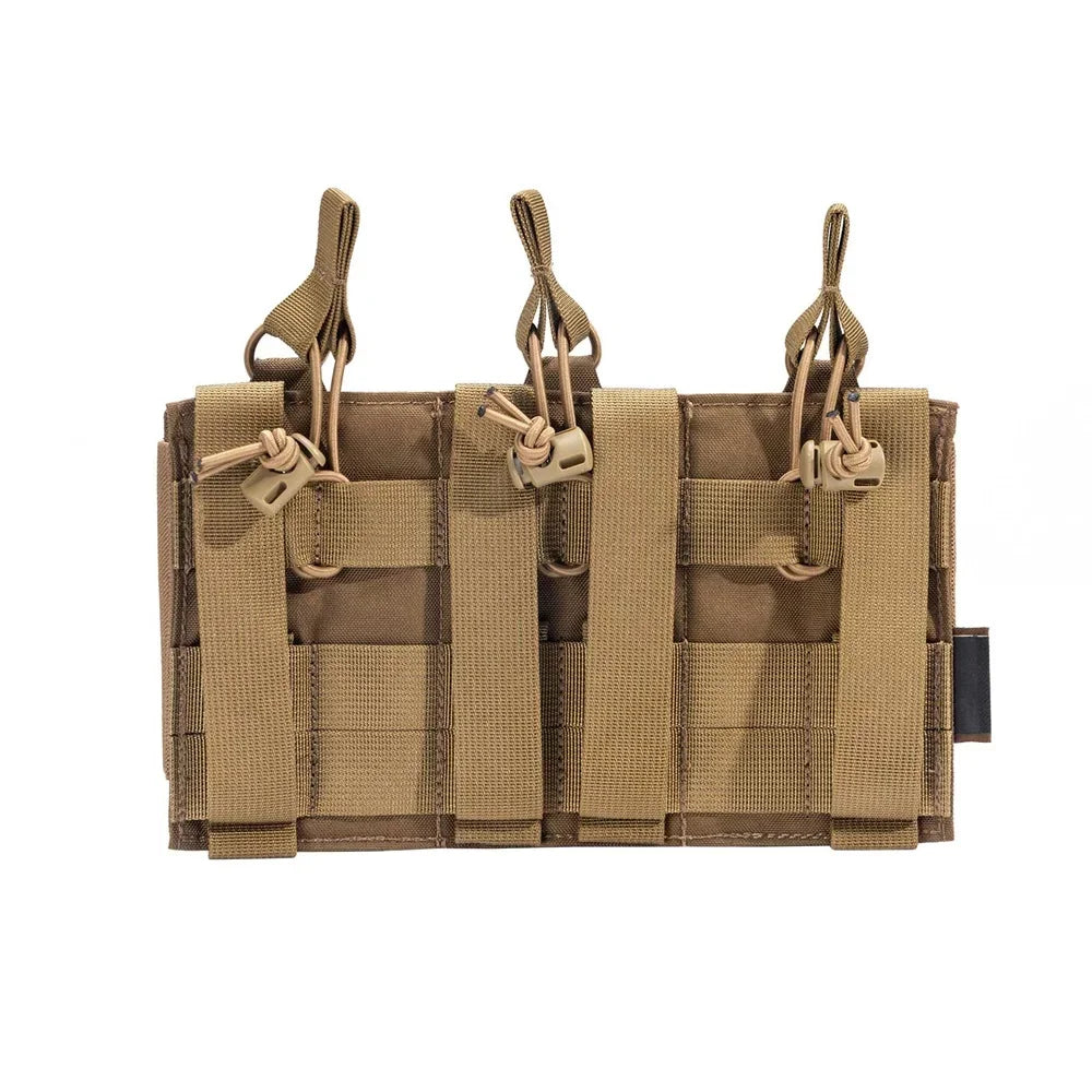 Porte-Chargeurs Triple MOLLE — M4 / M16 / AR15 / G36